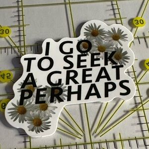 •Brand New• Flower Power Aesthetic Waterproof Sticker